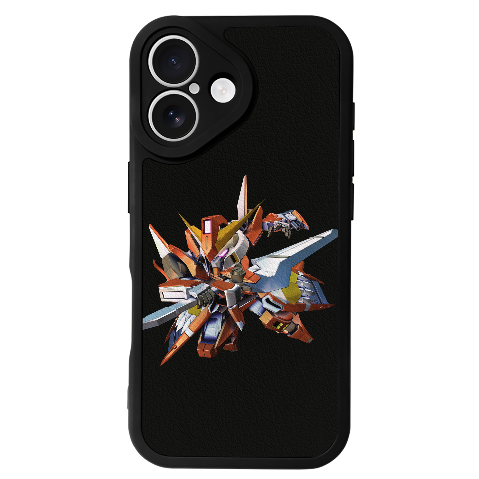 （画像用） 機動戦士ガンダム Mobile Suit Gundam 【iPhone 16シリーズ対応】シリコンスマホケース（レザー調） 材質：シリコン